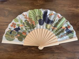 พัดไม้ไผ่พับได้คุณภาพสูงสวยงาม พร้อมซองใส่ พัดพับแบบสั่งทำ - Product Image 5
