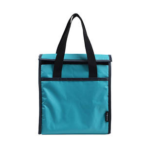 Bolsa refrigeradora de almuerzo impresa personalizada de Vietnam, bolsa refrigeradora portátil reutilizable con aislamiento de playa para entrega de alimentos, bolsas refrigerantes para comida de picnic - Product Image 1