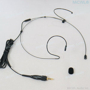 4 diseño ECM Tie Lavalier Lapel auriculares micrófono <span class=keywords><strong>para</strong></span> UWP UTX D21 D11 V1 transmisor inalámbrico de paquete de cinturón - Product Image 5