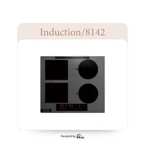 Factory Selling Direct 220V 4 Cooking Zone Induction Hob Cooker For Countertop Mobile APP Supply With Good Price