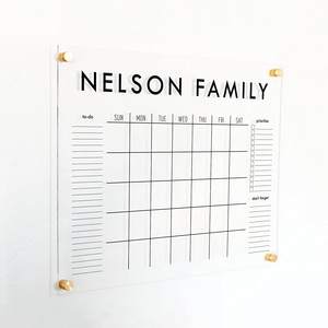 <span class=keywords><strong>Calendrier</strong></span> d'effacement mural en acrylique, <span class=keywords><strong>calendrier</strong></span> à sec, <span class=keywords><strong>calendrier</strong></span> en verre, alternatif et résistant aux chocs, grand tableau blanc pour <span class=keywords><strong>2022</strong></span> - Product Image 2