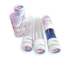 High Quality PVC Window Paper Cosmetic <b>Product</b> Cylinder Material Four-Color Printing for Essential Oil Tube Package - Product Image 3