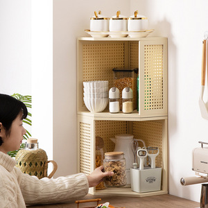 Étagères de rangement pour cuisine, étagères à épices, étagères empilables pour comptoir, supports à condiments, organisation et rangement de la cuisine - Product Image 2