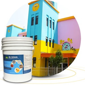 Pittura Acrilica Impermeabile per Esterni e Interni: Rivestimento Decorativo per Pareti con Design a Colori - Product Image 1