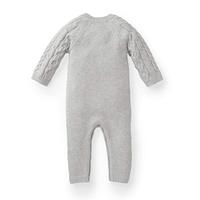 Suéter de Punto Trenzado 100% Algodón Personalizado, Ropa de Bebé para Invierno