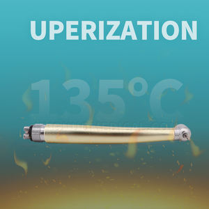 다채로운 치과 핸드피스 단일 물 스프레이 고속 터빈 치과 도구 알루미늄 합금 2/4 구멍 전력 소스 - Product Image 5