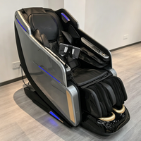 Fauteuil de massage électrique Zero Gravity 4D Thai Stretch Shiatsu SL Track Luxe Corps Entier 3D