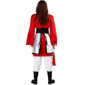 Disfraz de Cosplay de Película de Estilo Chino, Disfraz de Mujer Héroe Mulan para Niñas - Product Image 3