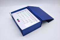 Caja de Almacenamiento de Mahjong de Estilo Americano Simple y de Lujo, Adecuada para Regalos, Fácil de Guardar, Antideslizante y Firme