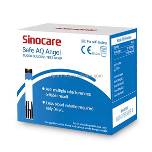 <span class=keywords><strong>Tiras</strong></span> Reactivas de Sangre Safe AQ Angel <span class=keywords><strong>Sinocare</strong></span> - Product Image 1