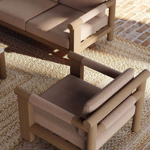 Ensemble <span class=keywords><strong>de</strong></span> canapés d'extérieur imperméables <span class=keywords><strong>de</strong></span> luxe moderne pour patio, cour, appartement et salons d'hôtel - Product Image 5