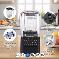 Blender commercial haute vitesse Lohas 3 en 1, extracteur de jus multifonctionnel industriel robuste, machine à smoothies