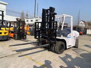 TCM Factory-Stocked <b>Used</b> 7 Ton Fd70 Forklift in Good Condition Hot Selling with Original Pump Motor Gearbox Bearing for sale - Product Image 6