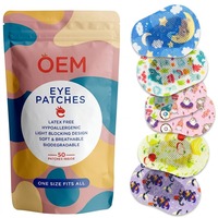 Patch oculaire orthoptique hypoallergénique pour enfants, thérapie de l'amblyopie, blocage total de la lumière, couvre-œil doux et respectueux de la peau, 48 pièces