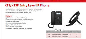 Téléphone IP PoE Fanvil X1SP 2 lignes, Voix HD, Prise en charge du casque EHS – Idéal pour les petites entreprises, les bureaux et les centres d'appels – <span class=keywords><strong>Meilleur</strong></span> prix - Product Image 3