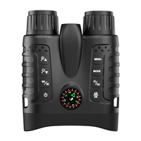 Télescope Binoculaire de Vision Nocturne en Couleur Intégrale NV2185 4500mAh avec Lampe LED et Boussole pour Activités de Plein Air – Fabrication Chinoise
