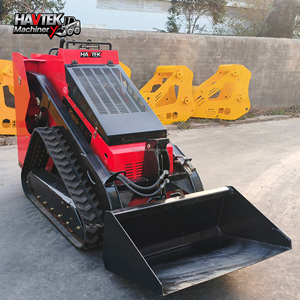 वाटेक मिनी स्किड स्टीड यूरो 5 एपा गैसोलीन 1000 किलोग्राम स्किड स्टीड-इन पाइप और सिलेंडर - Product Image 4