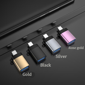 Kẽm Hợp Kim Loại C OTG <span class=keywords><strong>USB</strong></span>-C Chuyển Đổi <span class=keywords><strong>USB</strong></span> C Để <span class=keywords><strong>USB</strong></span> <span class=keywords><strong>3.0</strong></span> Adapter Cho Macbook Loại Sản Phẩm Adapter & Kết Nối - Product Image 5