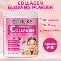 Collagène en poudre pour une peau éclatante, complément alimentaire à base de plantes, fabricant de produits de marque privée, approvisionnement en gros, haute teneur en protéines, faible teneur en calories