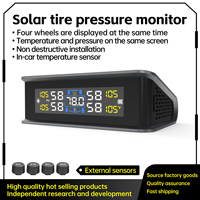 Remorque 4 capteurs solaire universel TPMS système de pression des pneus pour berline SUV vente en gros
