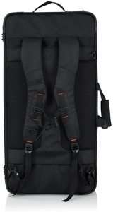 กระเป๋าเป้สะพายหลังสำหรับดีเจที่มีความจุขนาดใหญ่สามารถปรับได้ภายในและซับในสี<span class=keywords><strong>ส้ม</strong></span>สดใสเหมาะกับตัวควบคุมขนาด27" - Product Image 2