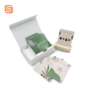 Fábrica Caja Paquete Fabricantes Español Inglés Alfabeto Tarjetas Flash Juegos de póquer Personalizado Español Naipe - Product Image 1
