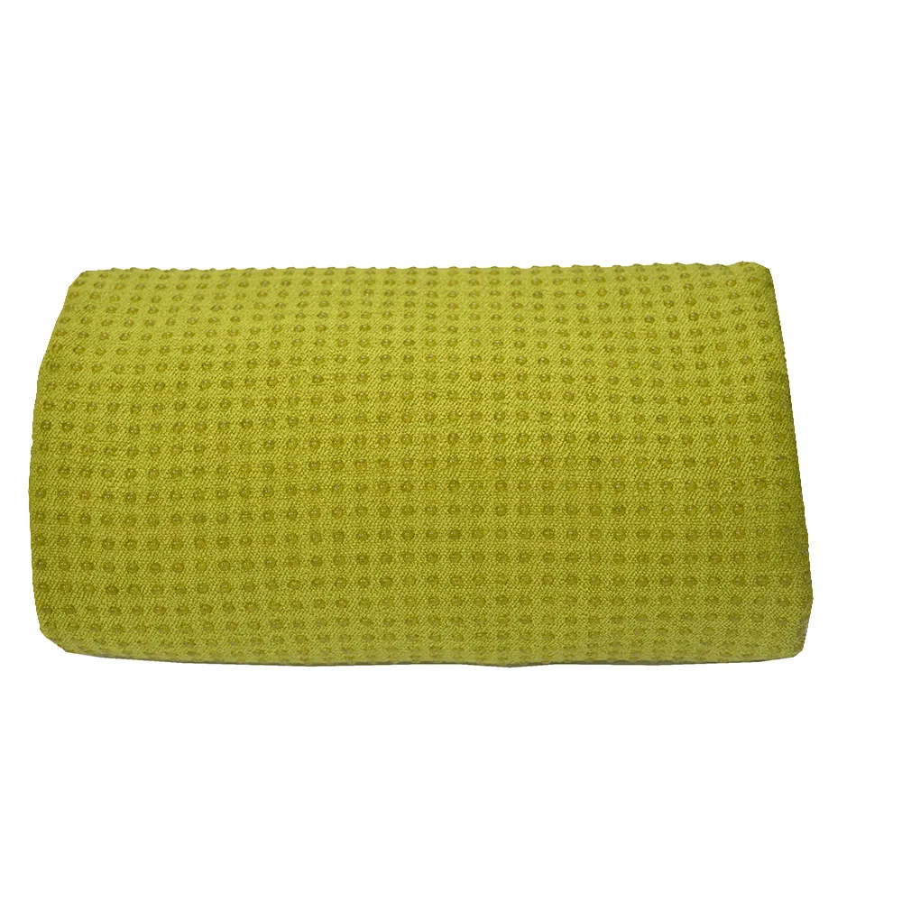 380gsm customized hot fitness yoga mat towel non-slip without silicone dot