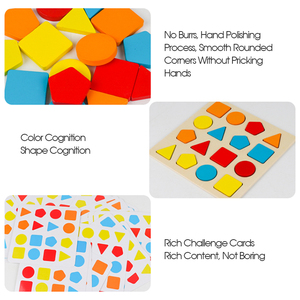 Rompecabezas de Madera Montessori Sky para el Desarrollo del Pensamiento Lógico Infantil, Juego Educativo de Combinación de Formas, Certificado EN71, para Niños de <span class=keywords><strong>5</strong></span> a 7 <span class=keywords><strong>Años</strong></span> - Product Image 6