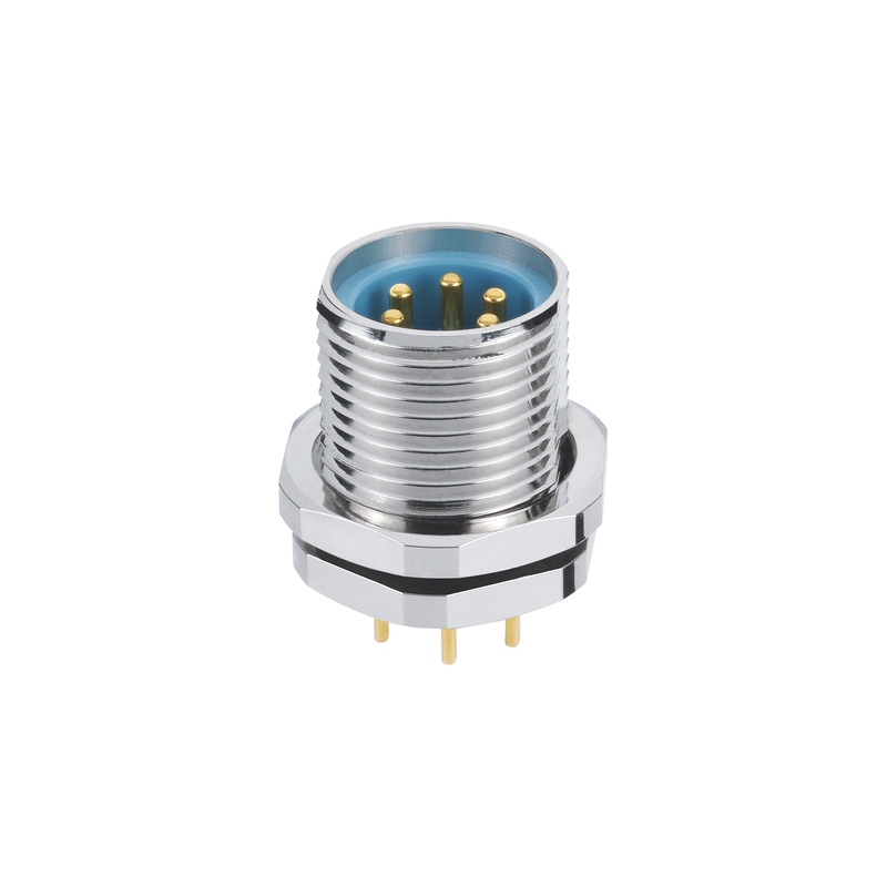 M12 Panel Connector 5pin Male a