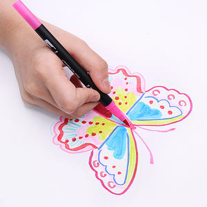 Penna ad acquerello <span class=keywords><strong>doppia</strong></span> <span class=keywords><strong>punta</strong></span> 12/18/24/36/48/80/100 colori penne per pittura <span class=keywords><strong>punta</strong></span> a pennello pennarelli per Graffiti - Product Image 5