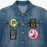 Patch brodé en dentelle 3D résistant pour uniforme de travail, à coller au fer, pour chemise, veste, gilet, accessoire de sécurité tactique