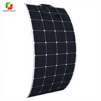 Hocheffizientes SunPower-Zellen ETFE Flexibles Solarmodul für Wohnmobile, Wohnwagen und Boote mit 550W 450W 350W Dachmontagesystem