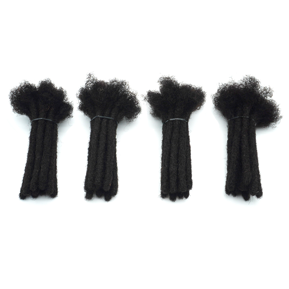 KAMA Whosale Human Hair Locs Extensions Dreadlocks Extensions Full Handmade Medium Size 100% Human Hair Extensions Detail Section 9