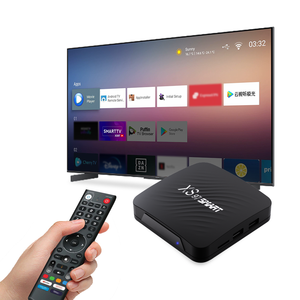 Özelleştirilebilir XS97 akıllı IPTV kutusu Android 11 çift Wifi Amlogic S905Y4 4 + 32GB 4K TV kutusu BT ses uzaktan kumanda abd HD akışı