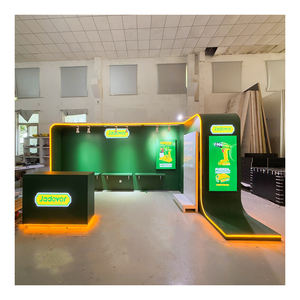 IZEXPO 30-минутный индивидуальный стенд для быстрой сборки, более дешевый выставочный стенд 10x20, выставочный стенд, выставочный стенд, дизайн выставочного стенда - Product Image 1