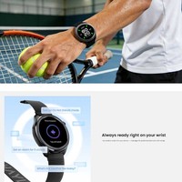 Montre connectée AMOLED GPS For Solar Neo 2 41-43mm avec suivi de fréquence cardiaque et de sommeil, réveil, bracelet textile unisexe et boîtier en acier inoxydable