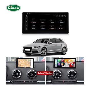 Upgrade Wireless <strong>Car</strong> Stereo With Carplay Android Auto GPS <strong>Navigation</strong> Stereo Linux <strong>System</strong> 10.25" Screen for Audi A3 2014-2017 - Product Image 1
