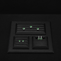 Vente en gros de bijoux FANXI, présentoir pour bijoux en soie, présentoir pour bijoux, collier, bracelet, boucle d'oreille, anneau, présentoir