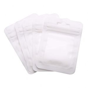 Custom Printed <b>Clear</b> Foil Resealable Pouch Zipper Maskk Bags Three Side Seal Matte Pink Aluminum Ziplock Garbage Bag PET <b>Jelly</b> - Product Image 6