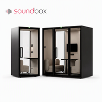 Cabine téléphonique acoustique portable insonorisée pour réunions, idéale pour l'intimité au bureau moderne (vente en gros)
