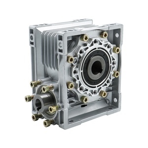 HLTNC NMRV063 Worm Gear Reducer <b>Speed</b> Ratio 7.5~100 FIT WITH <b>square</b> Flange 86*86, 110*110, 130*130 Motor for - Product Image 5