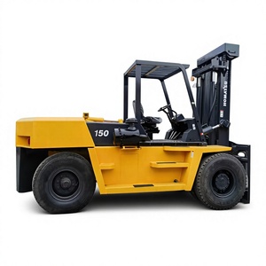 Montacargas Diésel Komatsu 150 con Mástil de Tres Etapas, Neumáticos Neumáticos, Operación con Asiento, Uso en Interiores, Planta de Fabricación, Lateral Hidráulico - Product Image 1