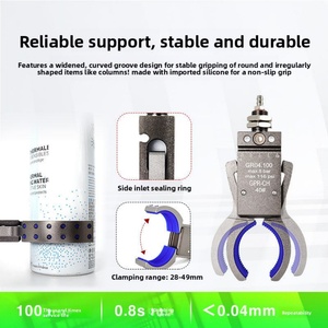 Robotic Arm Pipe Round <b>Bottle</b> Preform Fixture GPR30/40/50/60 with Magnetic Induction <b>Mini</b> Pneumatic Clamp China - Product Image 4