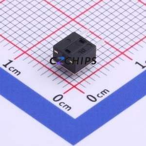 TS-1109G-3826 Tactile Switch Through hole Component (THT) Switch Single Pole Single Throw Round Button 2.6N Right Angle Insert - Product Image 2