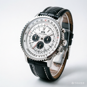 Reloj Paulareis, Elegante y Lujoso, Antiguo, Automático, Mecánico, de Acero Inoxidable, con Correa de Cuero Genuino Negro, Resistente al Agua - Product Image 5