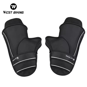 Guantes de Manillar de Bicicleta WESTBIKING Plus Cálidos, Guantes de Manillar <span class=keywords><strong>para</strong></span> Bicicleta de Montaña MTB <span class=keywords><strong>para</strong></span> Exteriores - Product Image 2