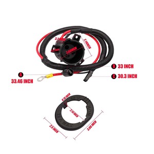Chargeur 48 V DC rapide pour voiturette <span class=keywords><strong>de</strong></span> <span class=keywords><strong>golf</strong></span>, pièces <span class=keywords><strong>de</strong></span> rechange, prise DC pour Club Car Precedent 2004-2013, référence 103375501 - Product Image 5