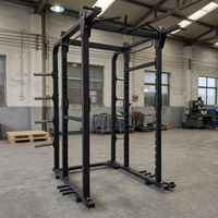 Équipement de musculation pour la gym : Machine à squats à levier, Cage de puissance multifonctionnelle, Demi-rack à squats