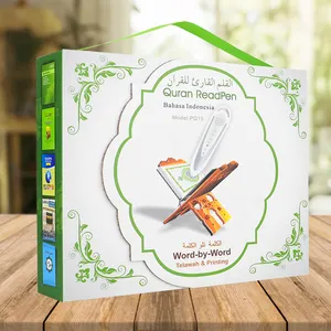 Quran reading pen 16GB hot selling reader with Quran set with book translator languages quran electronic pen