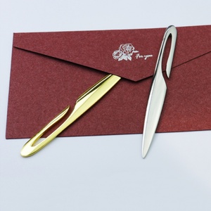 Couteau en métal vintage, poignard antique en laiton, coupe-cartes promotionnel, épée personnalisée avec logo, coupe-enveloppes, ouvre-lettre - Product Image 4